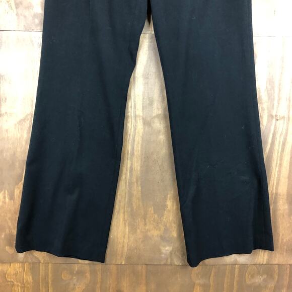 Eddie Bauer Womens Pants Black Blakely Palazzo Wide Leg Workwear Stretch 6 - Picture 3 of 12